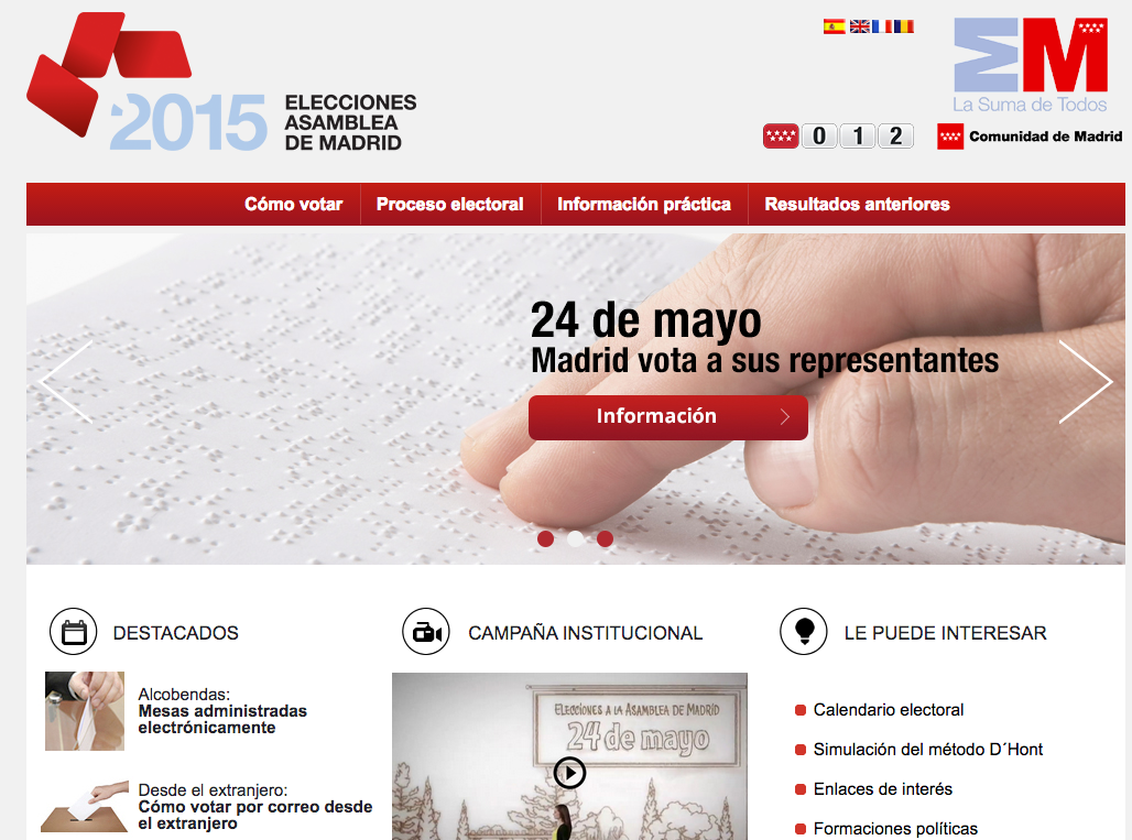 portal elecciones madrid