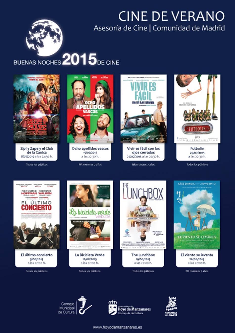 programa Buenas Noches de Cine 2015