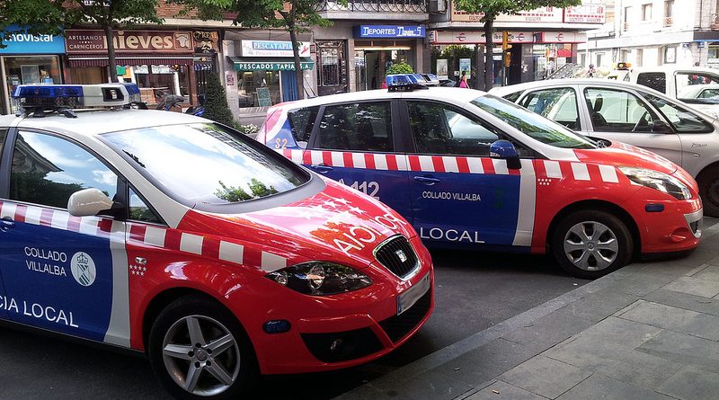 coche patrulla villalba