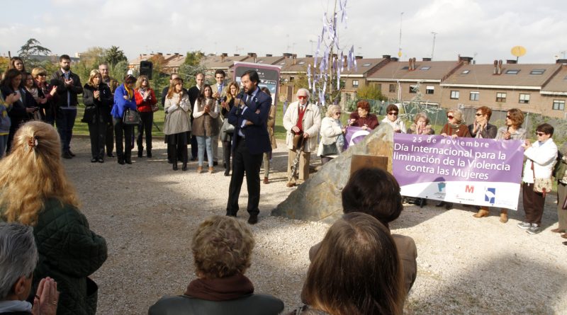 Acto en el Bosque del Respeto