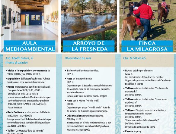 actividades naturaleza boadilla del monte