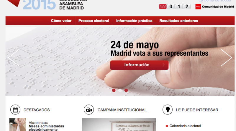 portal elecciones madrid