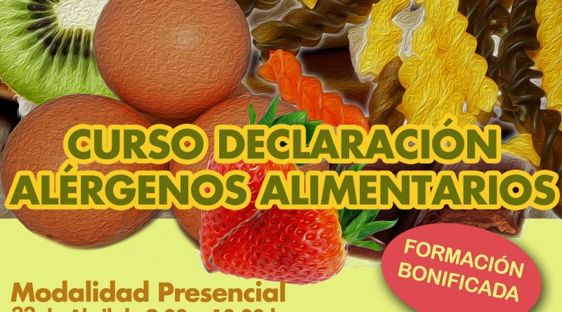 curso formación alérgenos