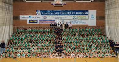 presentación anual club baloncesto pozuelo de alarcón