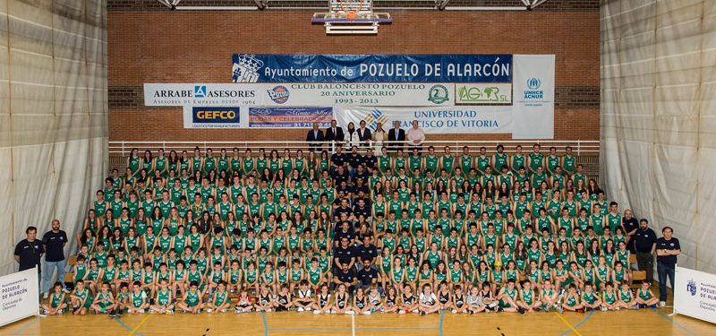 presentación anual club baloncesto pozuelo de alarcón