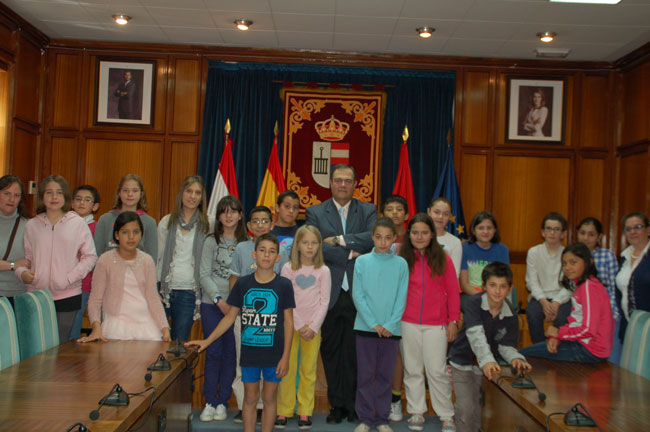 ceip san lorenzo visita ayuntamiento