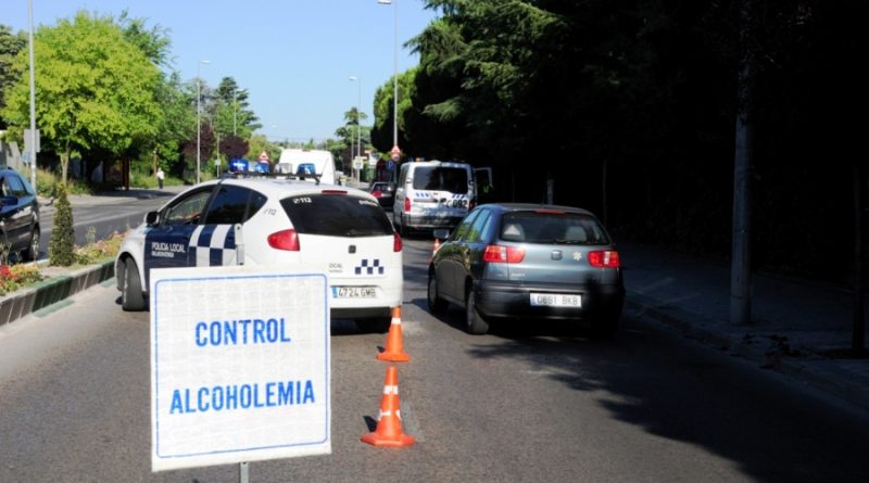 campaña de control de alcoholemia y estupefacientes majadahonda