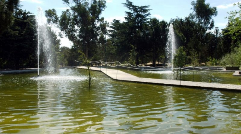 obras de remodelación del Parque Cerro del Aire majadahonda