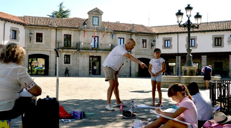 taller verano pintar guadarrama