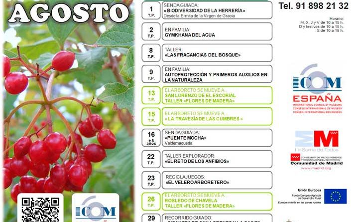 actividades agosto arboreto luis ceballos