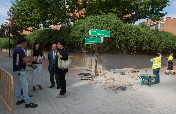 mejora de 13 calles pozuelo