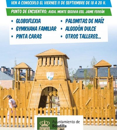 fiesta parque lineal boadilla