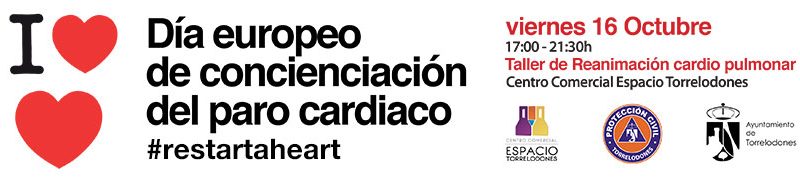 día europeo concienciación paro cardíaco torrelodones