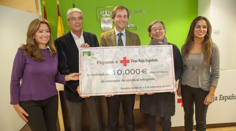 donación 10.000 euros boadilla cruz roja