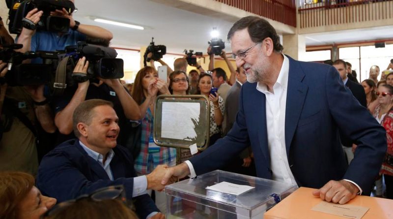 Rajoy vota