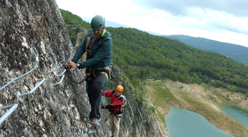 Juan Castro atacando una travesía muy aérea/ foto NIVISPRESS