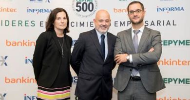 María Sánchez, Directora de Recursos Humanos, Jorge Matilla, Cosejero Delegado y Luis Santamaría, Director de Desarrollo de Negocio.