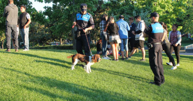 Unidad Canina de la Policía Local.