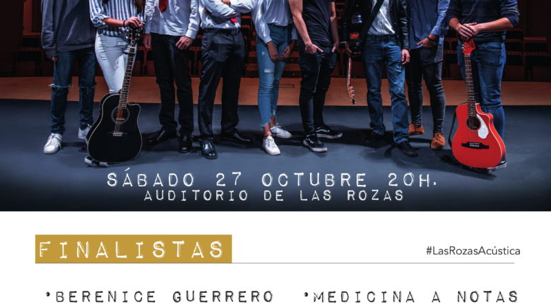 Cartel de 'Las Rozas Acústica' 2018.