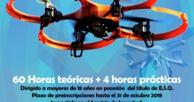 Curso avanzado de piloto de drones en Guadarrama.