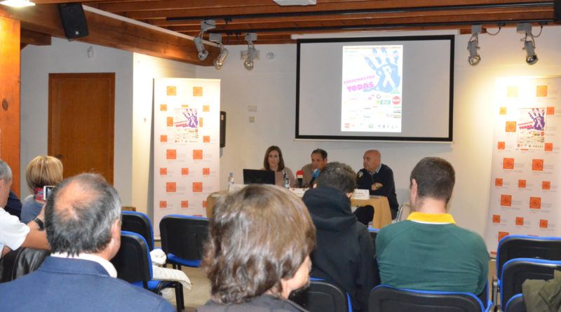 Presentación de la II Carrera contra la Violencia de Género en el Museo de Esquí de Cercedilla.