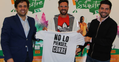 El atleta Chema Martínez, en la presentación de la San Silvestre XL.