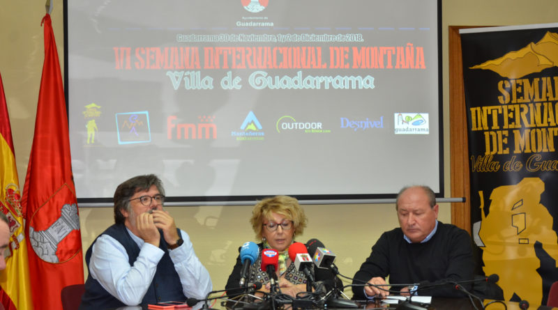 Presentación de la VI Semana de Montaña de Guadarrama.