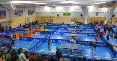 Torneo Zonal de Tenis de Mesa en Collado Mediano.