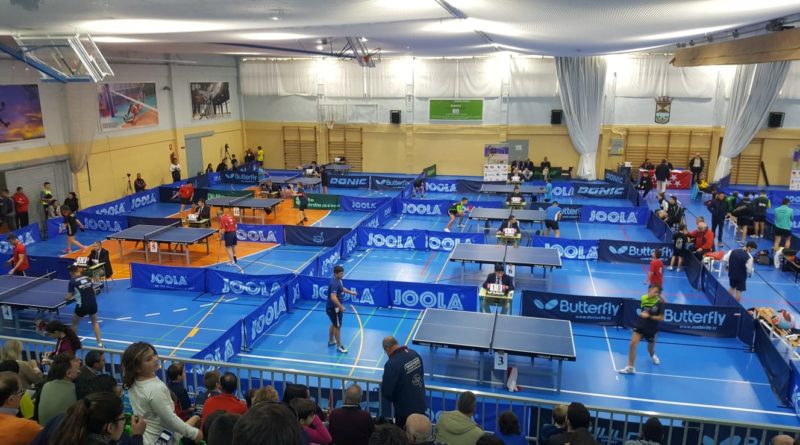 Torneo Zonal de Tenis de Mesa en Collado Mediano.