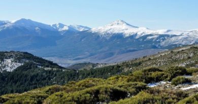 El Parque Nacional de Sierra de Guadarrama.