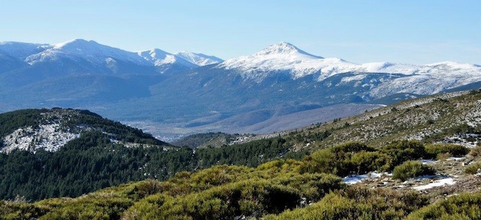 El Parque Nacional de Sierra de Guadarrama.