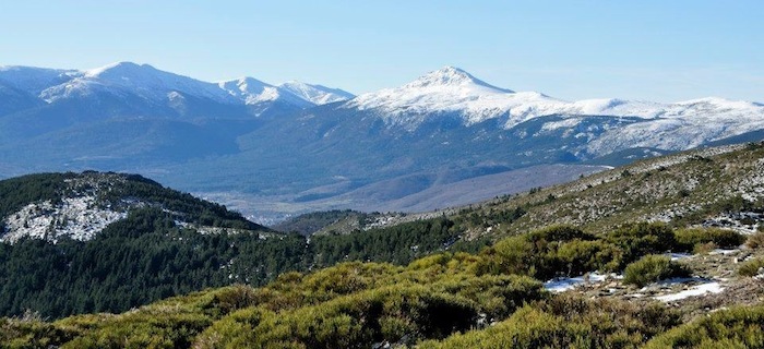 El Parque Nacional de Sierra de Guadarrama.