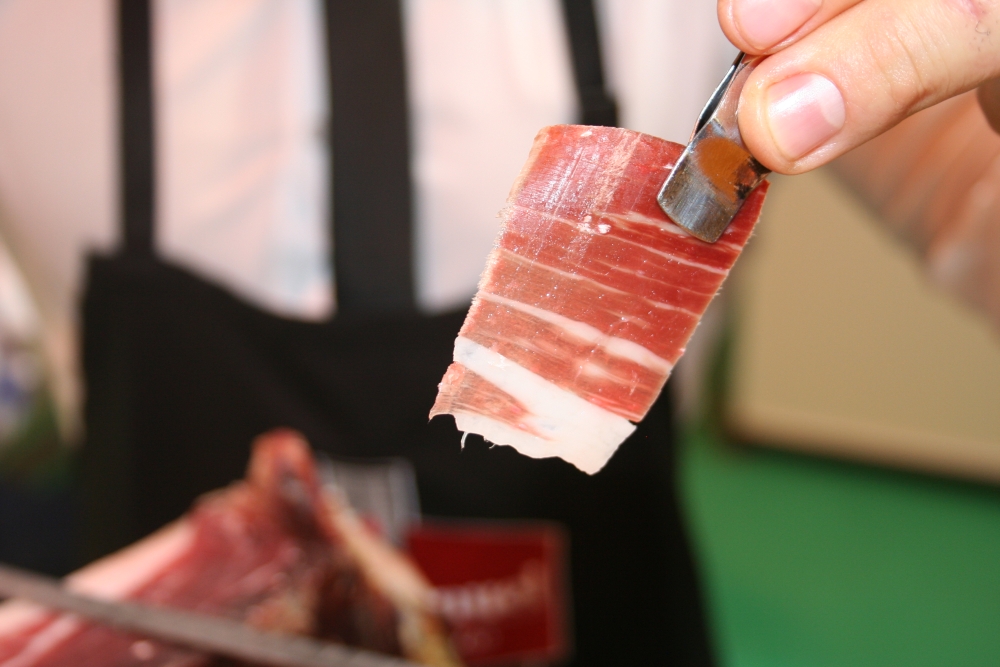 El jamón de bellota ibérico es sinónimo de salud. 