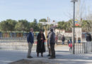 Continúa la instalación de la zona de juegos del parque del Camino de las Huertas Continúa la instalación de la zona de juegos del parque del Camino de las Huertas