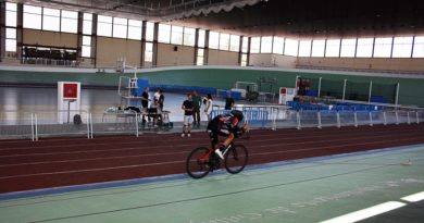 Las pruebas, en el Velódromo de Galapagar.