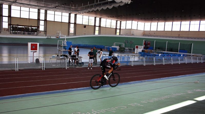 Las pruebas, en el Velódromo de Galapagar.