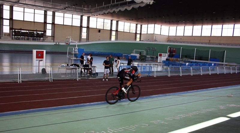 Las pruebas, en el Velódromo de Galapagar.