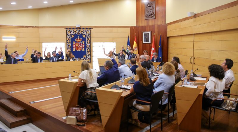 Celebración del Pleno de Las Rozas.