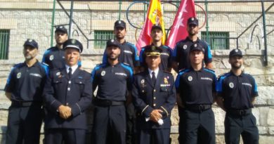 Los nuevos agentes de la Policía Local de Galapagar.