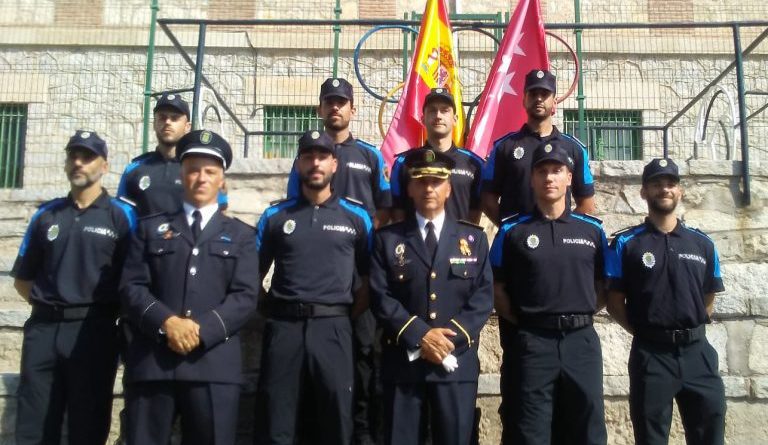 Los nuevos agentes de la Policía Local de Galapagar.