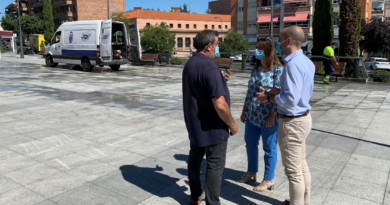 Majadahonda inicia un plan especial de limpieza en los espacios más transitados Majadahonda inicia un plan especial de limpieza en los espacios más transitados