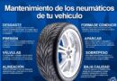 Llevar los neumáticos en buen estado, reduce el consumo de energía Llevar los neumáticos en buen estado, reduce el consumo de energía
