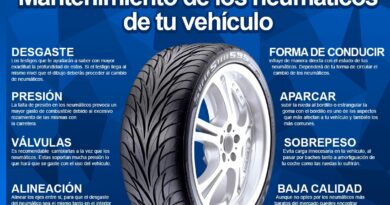 Llevar los neumáticos en buen estado, reduce el consumo de energía Llevar los neumáticos en buen estado, reduce el consumo de energía