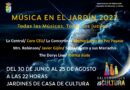 Música en el Jardín, veladas a todo ritmo en la Giralt Laporta de Valdemorillo Música en el Jardín, veladas a todo ritmo en la Giralt Laporta de Valdemorillo