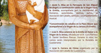 El lunes 15 de agosto, Guadarrama vivirá el día grande de sus fiestas en honor a la Virgen de La Jarosa El lunes 15 de agosto, Guadarrama vivirá el día grande de sus fiestas en honor a la Virgen de La Jarosa