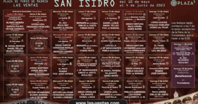 Presentados los carteles oficiales de la Feria de San Isidro