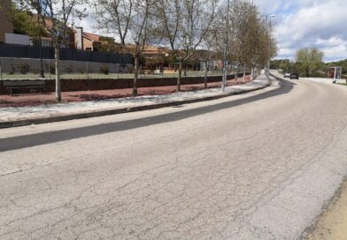 <strong>Valdemorillo comienza las obras de asfaltado de la calle Carretera de Colmenarejo</strong>