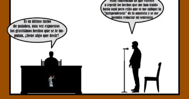 Los delincuentes no pueden ser juez y parte