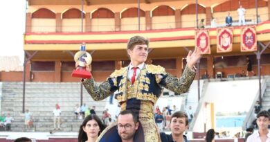 Álvaro Serrano, máximo triunfador del Circuito de Madrid de novilladas