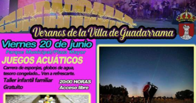  Programa cultural  de julio en Guadarrama ‘Desvelos de Cultura’